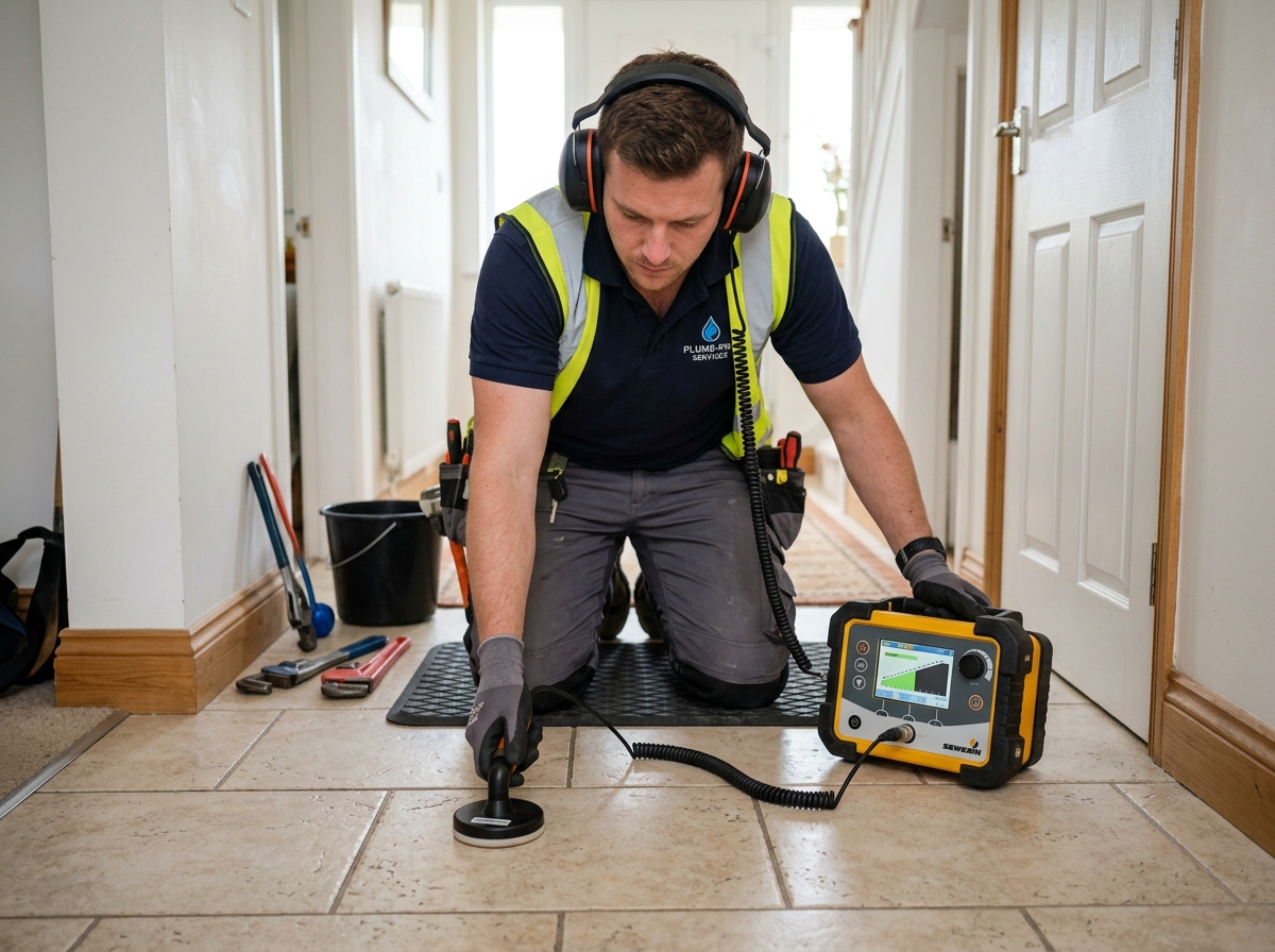 Electronic Leak Detection and Slab Leak Repair in Reedley CA